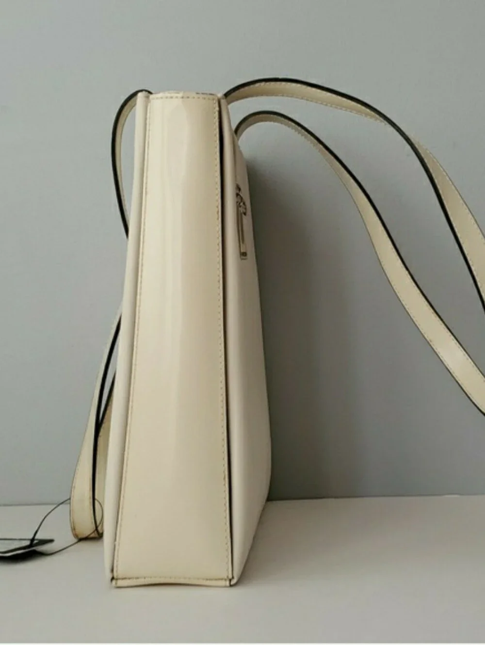 Guess Vintage Y2K Creamy Off White Shoulder Bag Purse - Picture 10 of 10